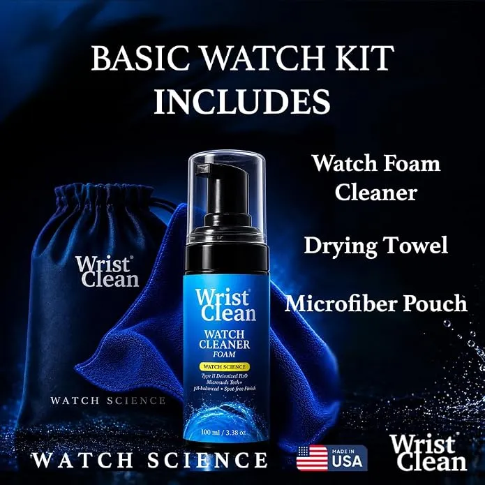 Wrist Clean Basic Watch Cleaning Kit reinigingsset 100 ml