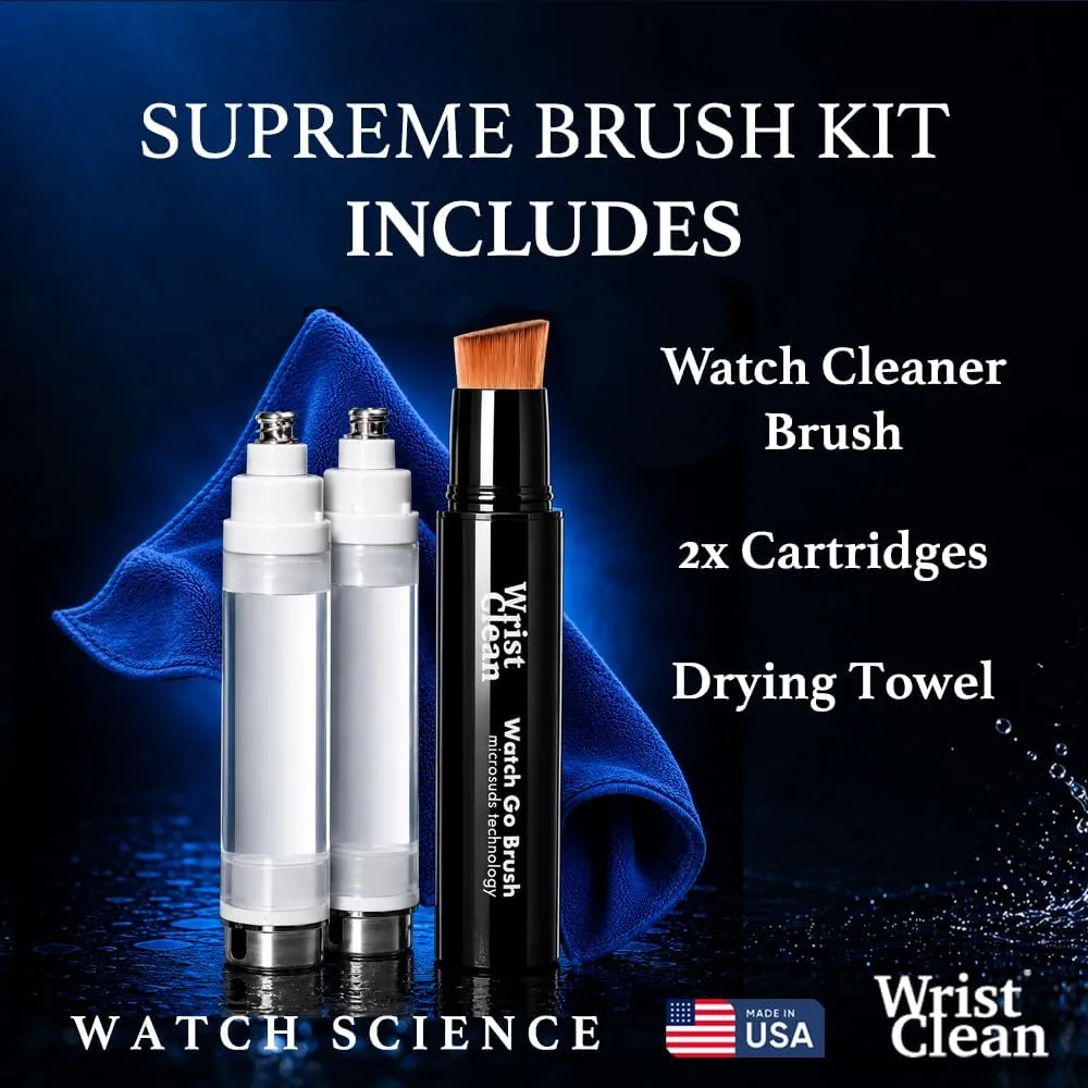 Wrist Clean Supreme Watch Cleaning Kit horlogereinigingsset met borstel