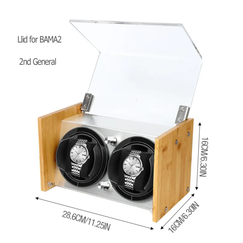 Watch Winder Smith BAMA2 2nd Generation acryl deksel