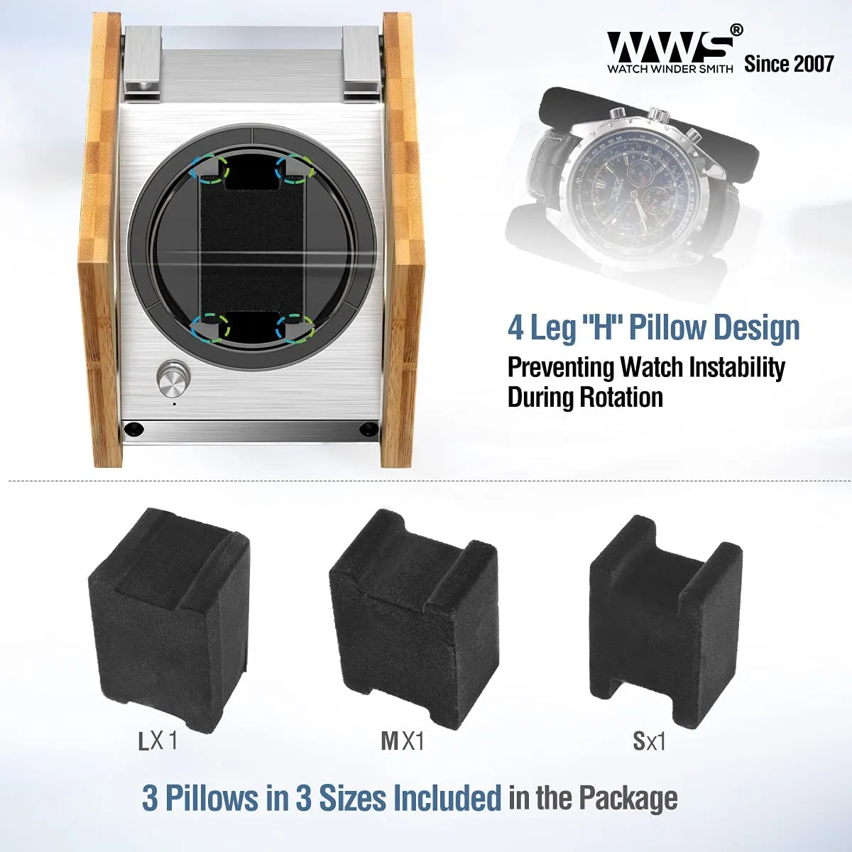 Watch Winder Smith Bamboo watchwinder