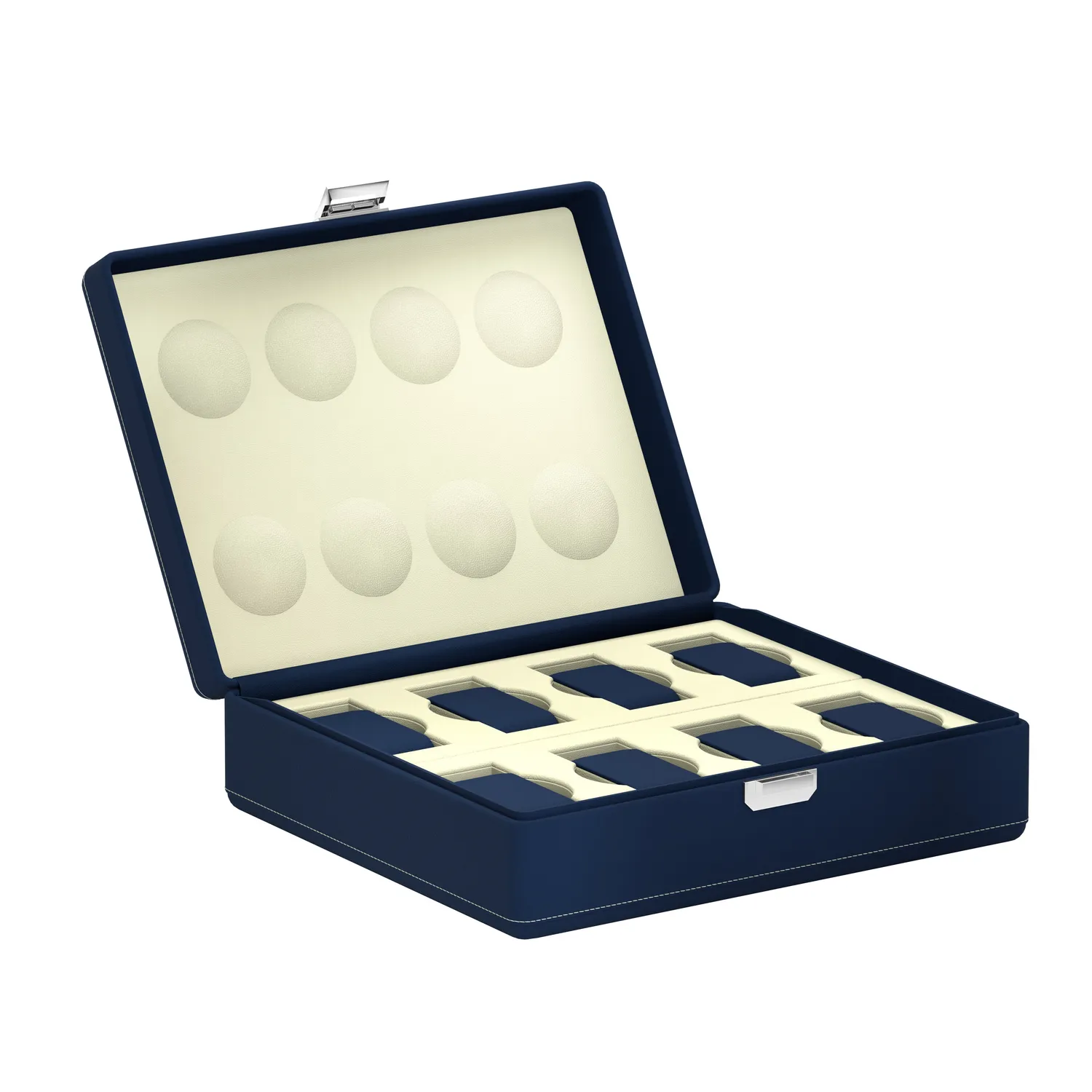 Scatola del Tempo Valigetta 8 horlogebox leer 8 horloges