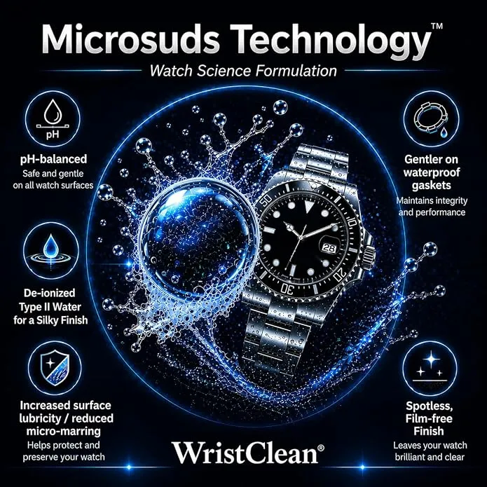 Wrist Clean Premier Watch Cleaning Kit horlogeverzorgingsset luxe
