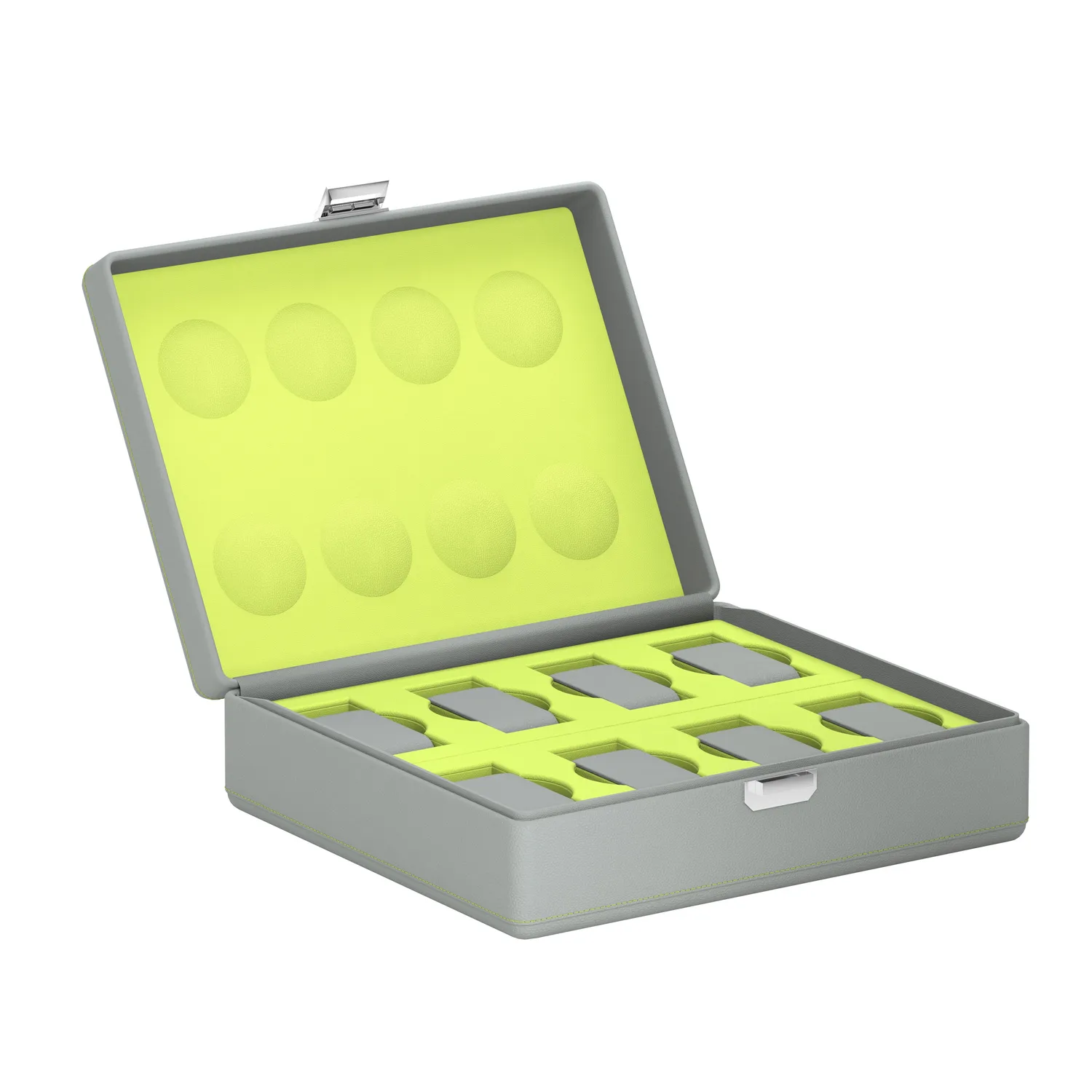 Scatola del Tempo Valigetta 8 horlogebox leer 8 horloges