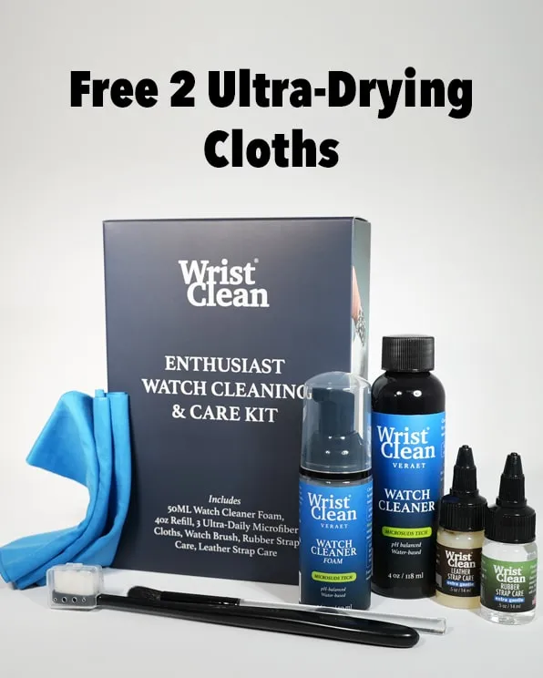 Wrist Clean Enthusiast Watch Care Kit horlogeverzorgingsset