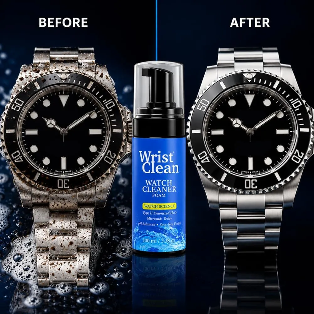Wrist Clean Supreme Watch Cleaning Kit horlogereinigingsset met borstel