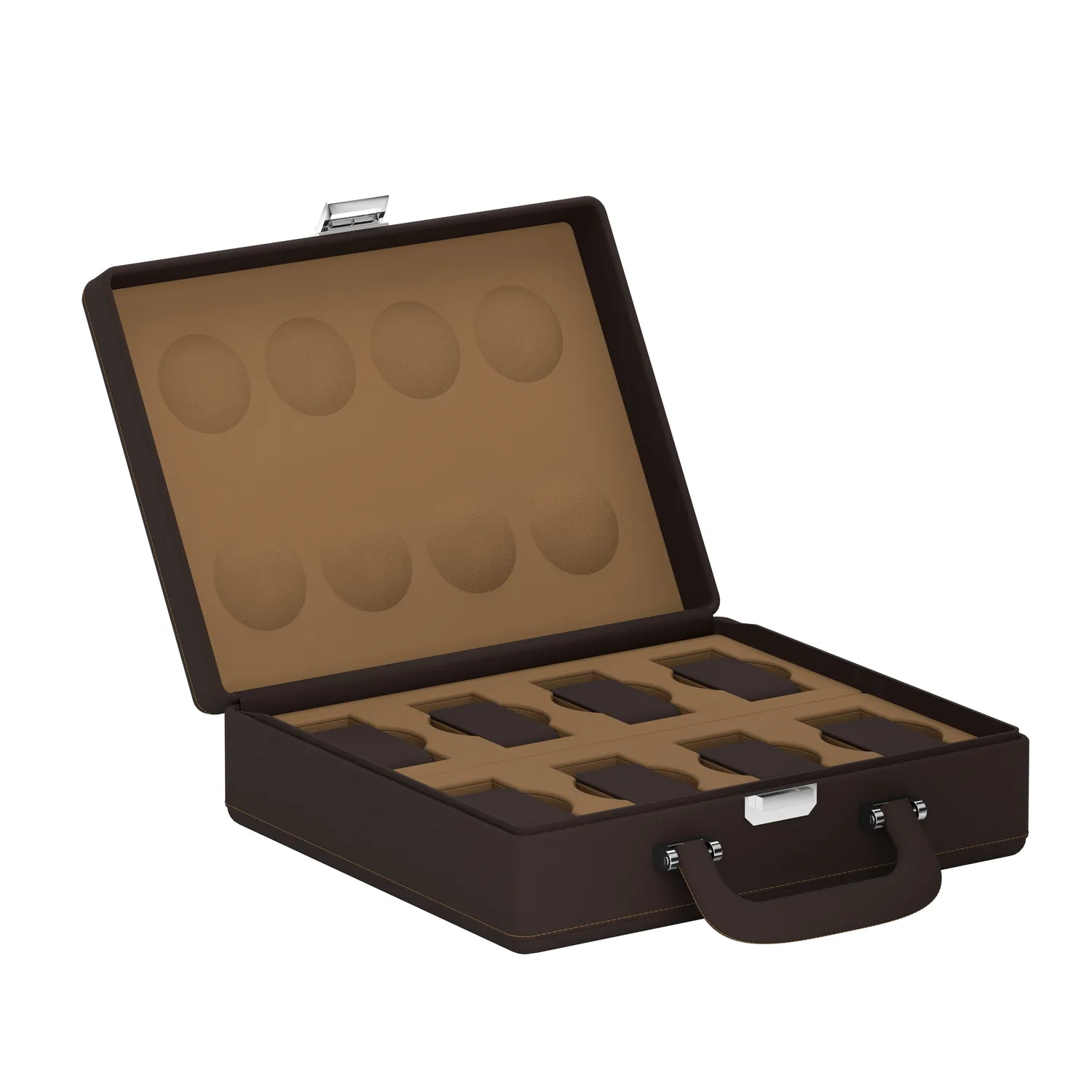 Scatola del Tempo Valigetta 8 horlogebox leer 8 horloges