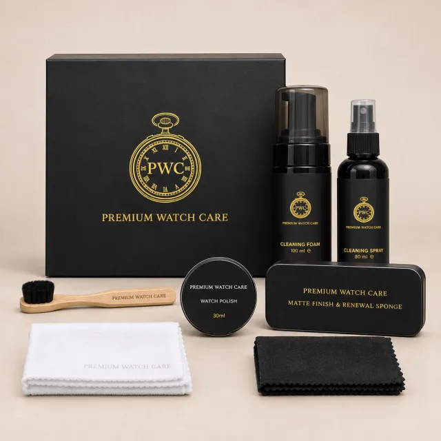 Premium Watch Care horloge schoonmaak- en polijstset