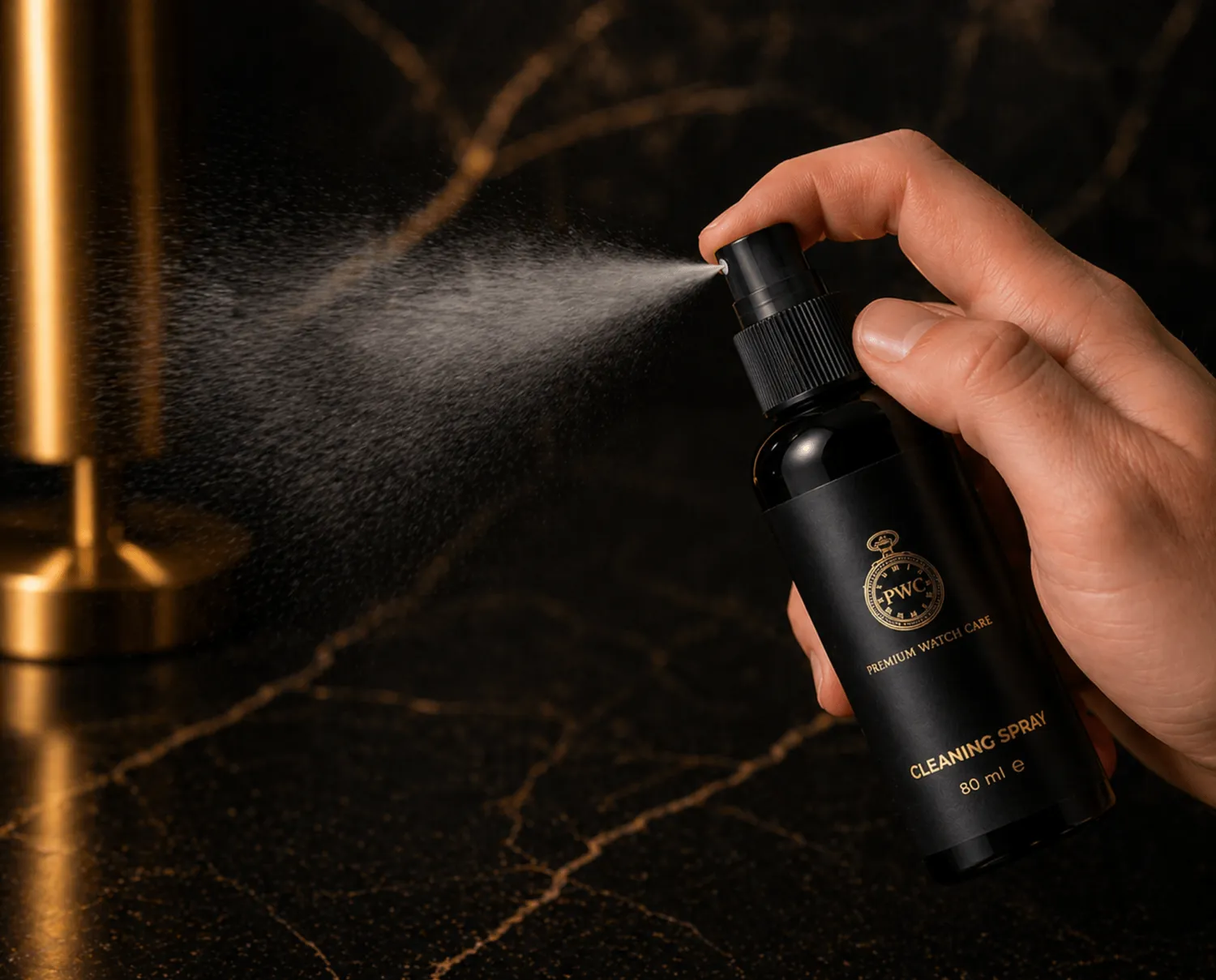 Premium Watch Care Horloge Cleaner Spray 80 ml voor metaal