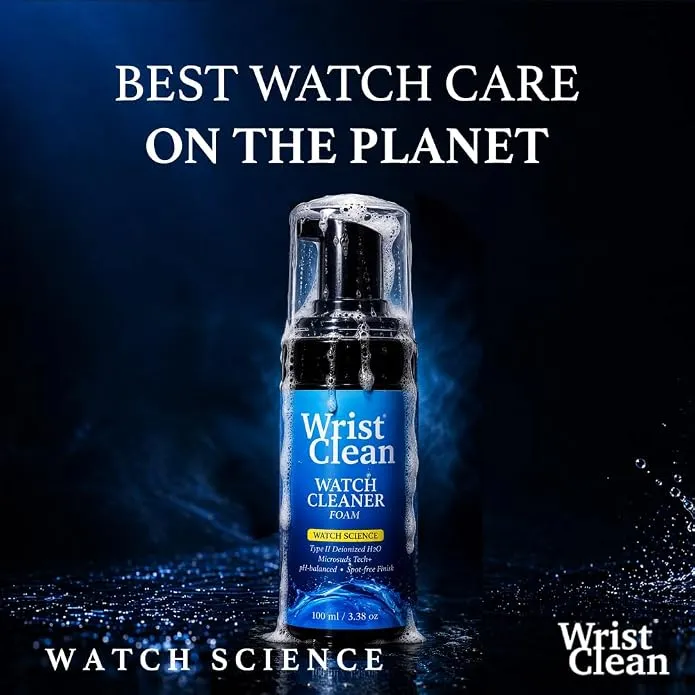 Wrist Clean Royal Watch Cleaning Kit reinigingsset schuim